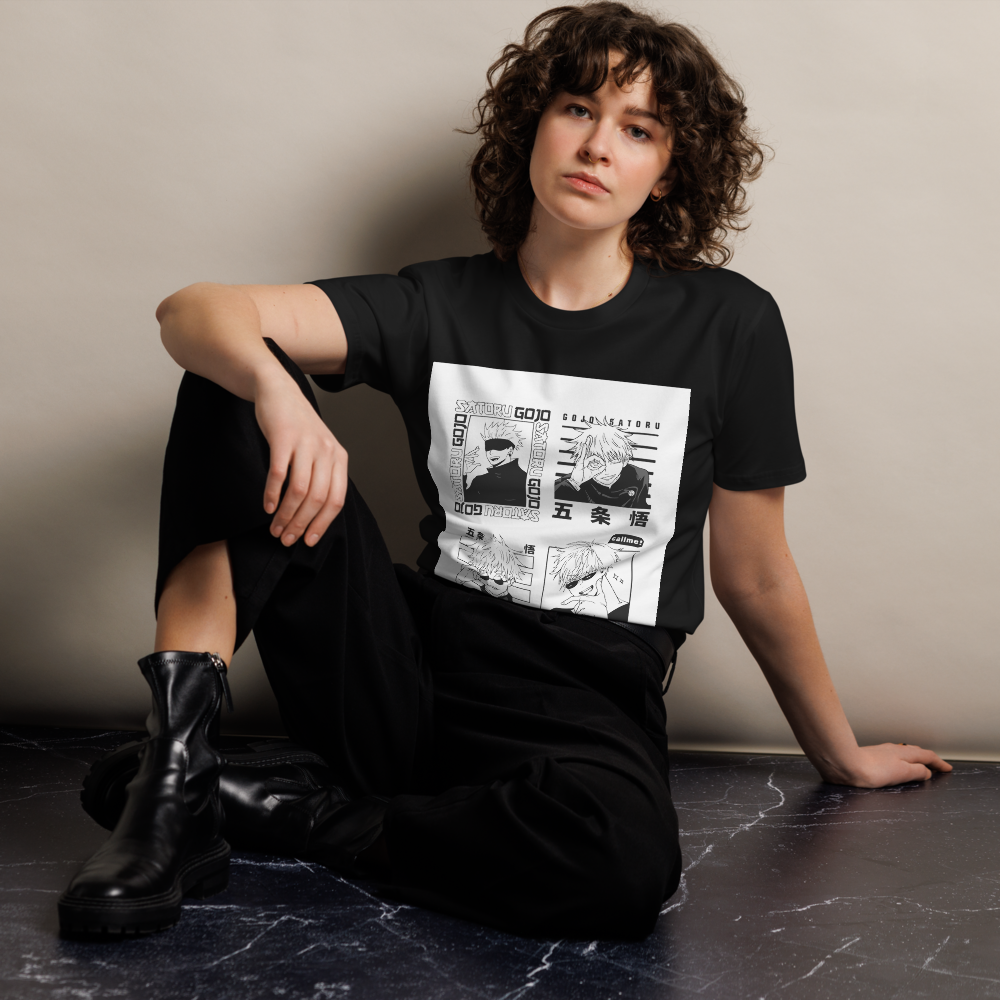π Gojo Satoru Manga Panel Tee β Limited Edition