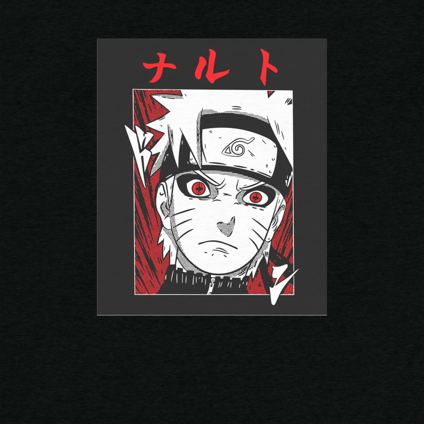 π₯ "Rage Unleashed: Naruto Kurama Mode Tee" π₯