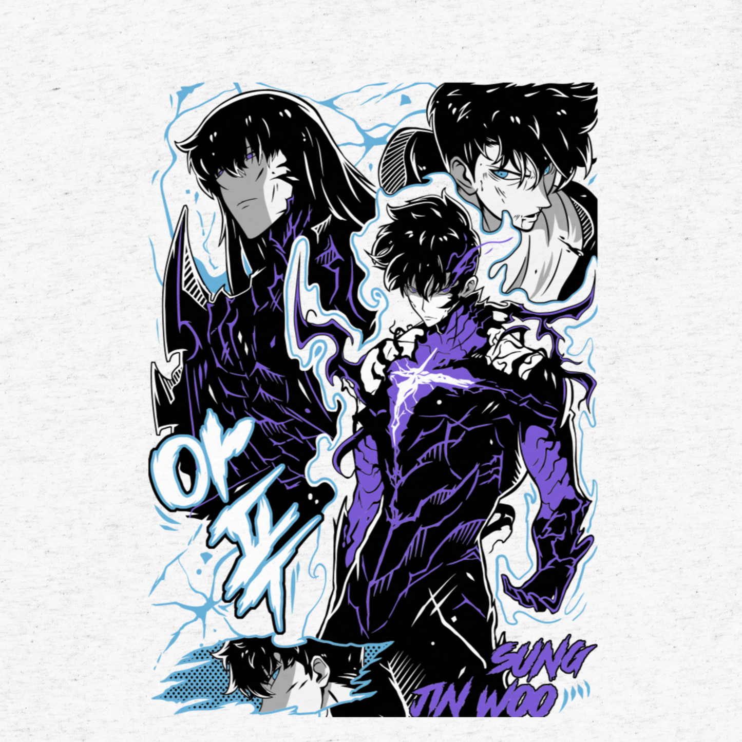 Shadow Monarch Rise – Jin-Woo Graphic Tee