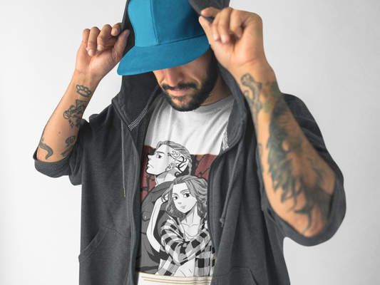 UrbanStroke – Tokyo Duo Anime Tee (Unisex)