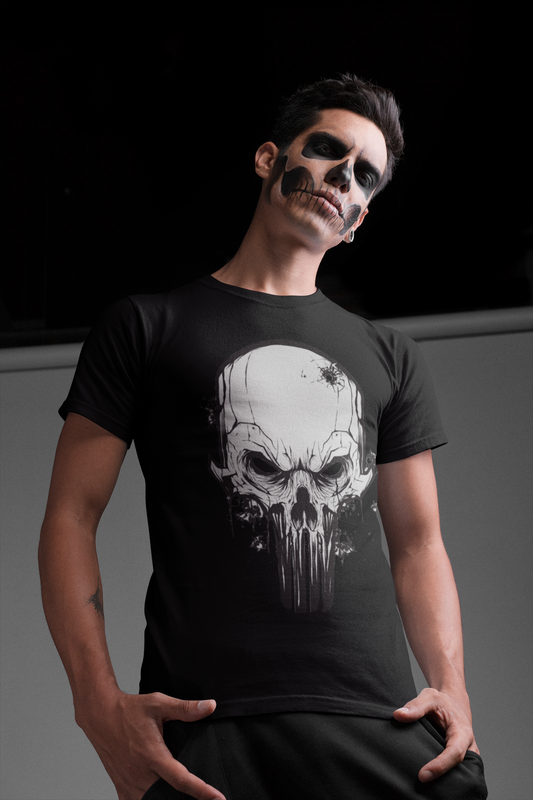 Deathproof Skull – Hardcore Graphic T-Shirt